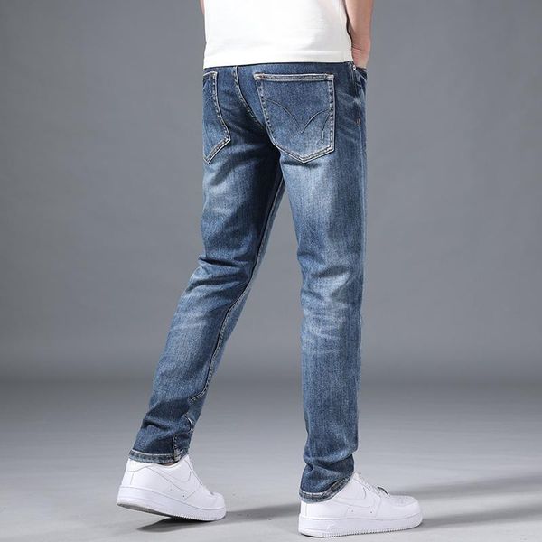 

men's jeans spring and autumn fashion, Blue