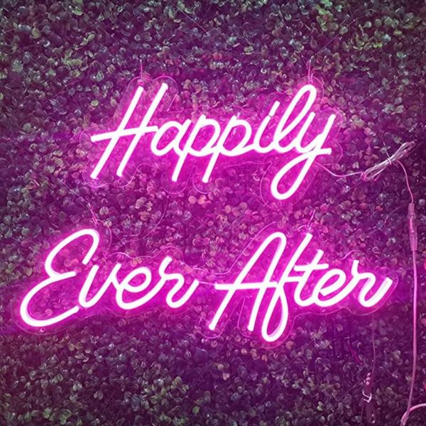 

other lighting bulbs & tubes happy ever after neon sign handmade real glass tube home bedroom decoration display light lamp aesthetic room d