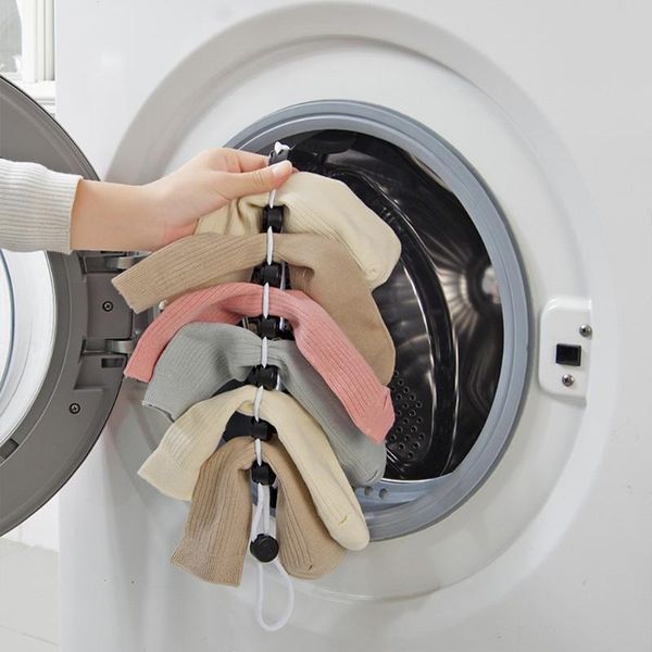 

laundry bags household clothespins useful practical pp rope storage rack clothes hangers net home supplies socks lanyard drying