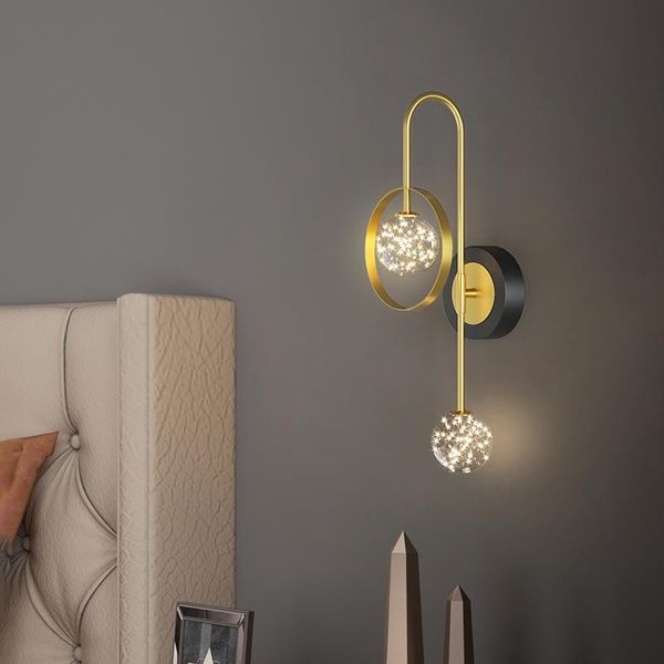 

wall lamp modern led lights bathroom light bedroom bedside indoor lamps living room home deco mounted wand