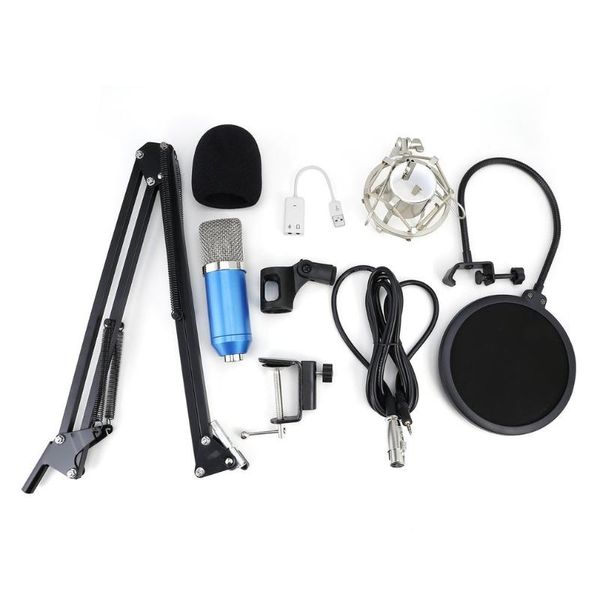 

studio condenser microphone sound recording audio wired dynamic vocal arm stand for live radio broadcasting ktv karaoke microphones
