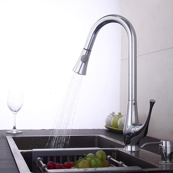 

kitchen faucets pull copper faucet 360 degree rotation and cold wash basin ym113