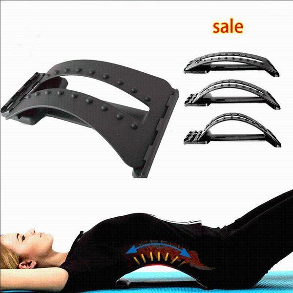 

back massager multi-level massage stretching support stretcher plus waist relax device fitness equipment composite material1