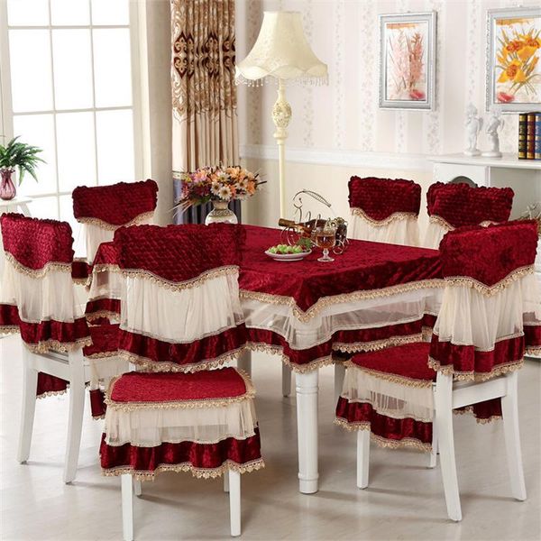 

chair covers high-grade gold velvet table cloth chinese tablecloth coffee dining seat back cushion wedding cover decor
