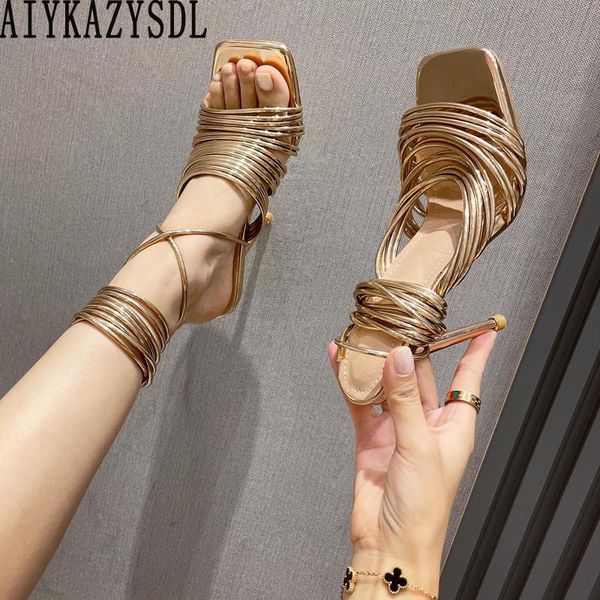 

dress shoes aiykazysdl women sandals strappy ankle strap slingback open toe narrow band high heel court stilettos plus size 42, Black