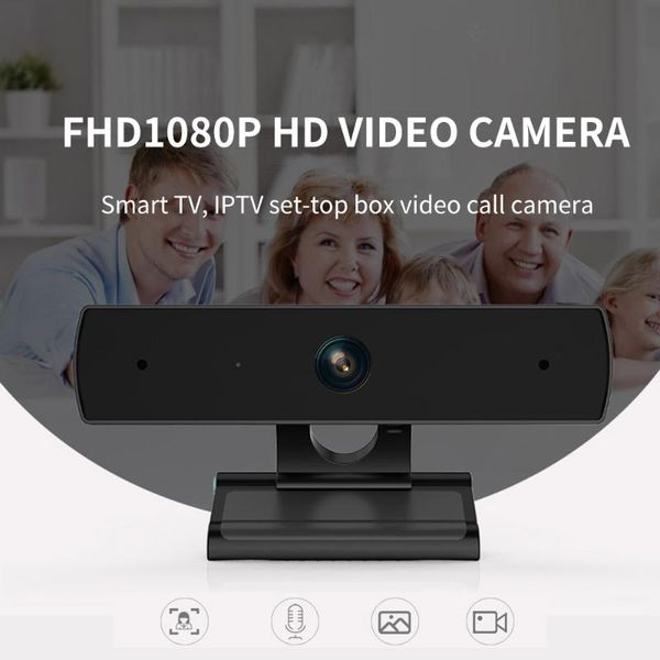 

webcams 1080p computer camera usb webcam built-in dual microphones fully automatic focusing hd for online courses video calling