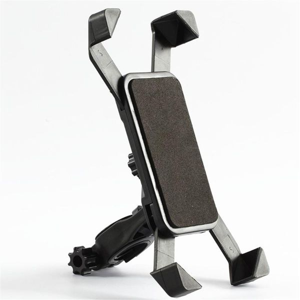 

cell phone mounts & holders bike holder motocycle handlebar bracket universal 4.7 to 6.5 inch gps mobile bicycle stand mount