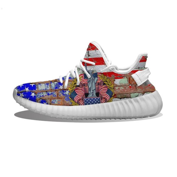 

diy custom usa statue of liberty running sho mh printed mens womens trainers outdoor sports sneakers