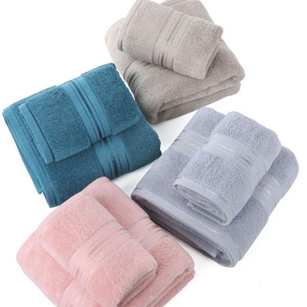 

towel pure cotton set, satin bath white in el can be customized with embroidery logo