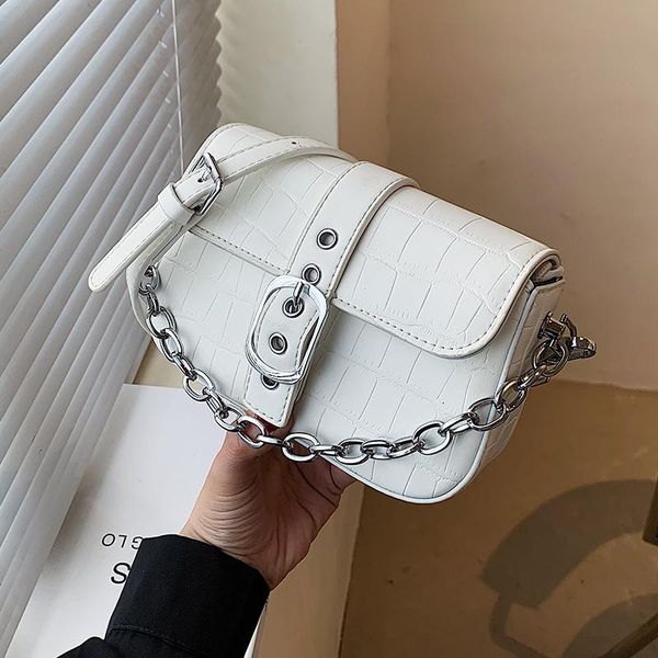 

shoulder bags niche design bag female wild 2021 fashion chain handbag commuter messenger square width: 18cm