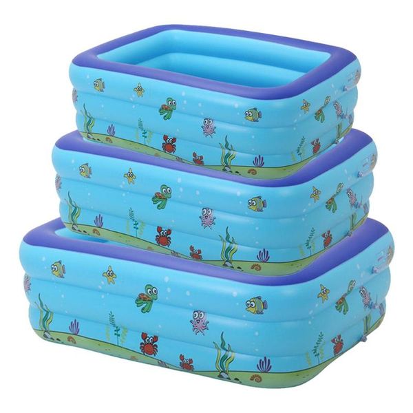 

pool & accessories inflatable swimming children bathing tub baby home use paddling square kids