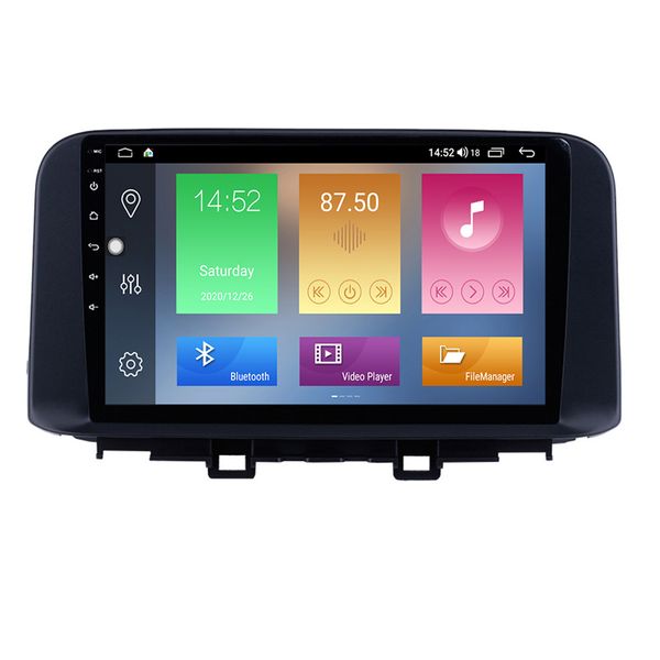 Auto-DVD-GPS-Navi-Radio-Player für Hyundai ENCINO KONAAUX 2018–2019, unterstützt RDS Carplay 3G 10,1 Zoll Android HD Touchscreen