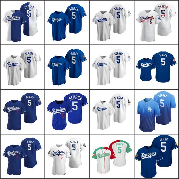 

los angeles dodgers men 5corey seager women youthjersey, Black;red