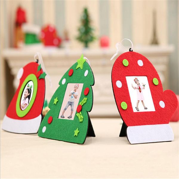 

frames christmas po frame non-woven picture holder xmas tree ornaments decorations for home