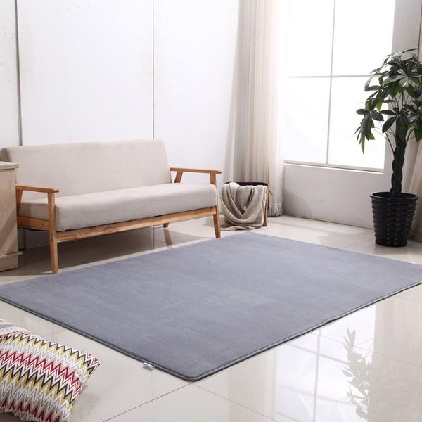 

carpets coral velvet carpet coffee table bedroom living room mat balcony windows baby non-slip pad yoga large area rugs