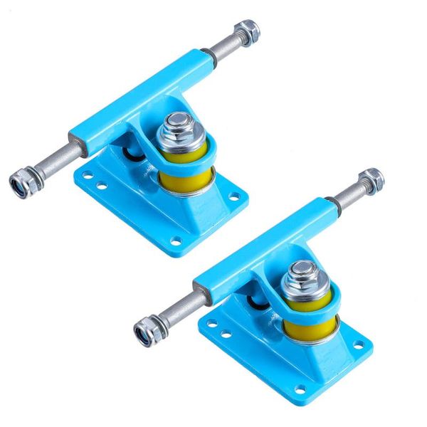 

pair aluminium 3.25 inch wheel skateboard trucks wheels brackets skateboarding