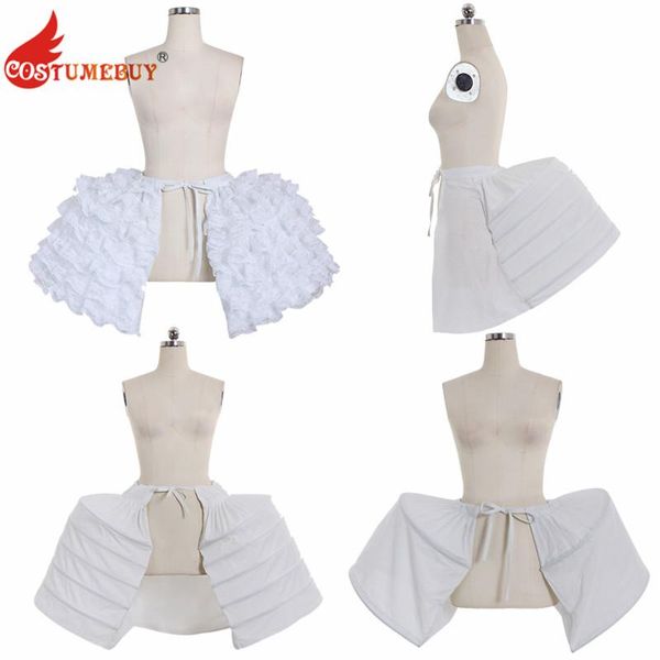 Costumebuy medievale vittoriano rococò abito abito sottoveste trambusto crinoline da sposa jupon jupon sderskirt pannier costume accesso