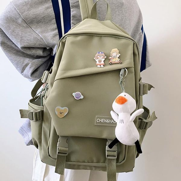 

backpack taoxiaolu women fashion kawaii nylon bookbag for teenage girl like school bag waterproof rucksack cute shoulder mochila