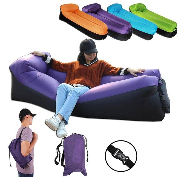 

sleeping bags trend outdoor products fast infatable sofa air bed good quality bag inflatable lazy beach lay