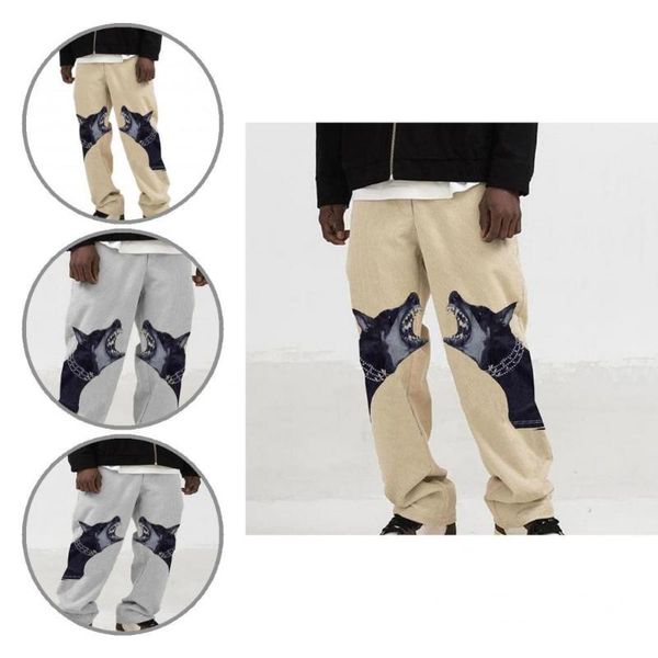 

men's pants stylish trousers zipper individual soft men sweatpants, Black