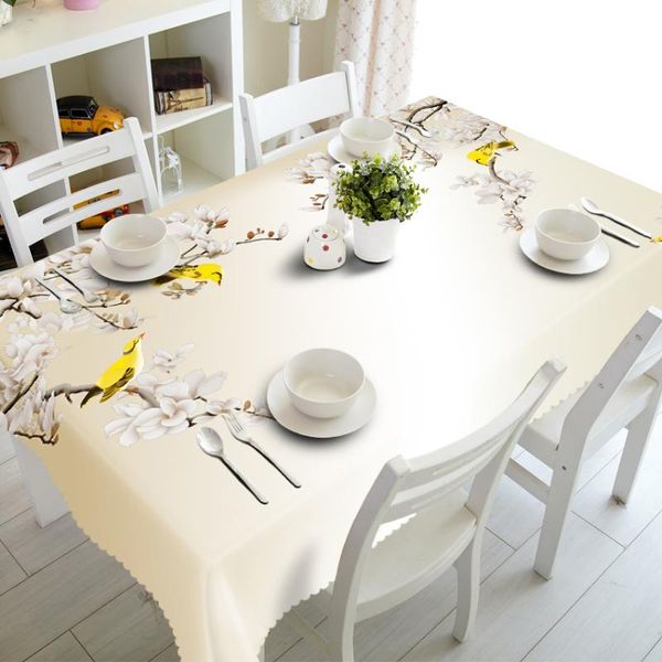 

table cloth customize 3d tablecloth europe carved flowers pattern waterproof thicken rectangular wedding home textiles