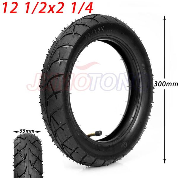

motorcycle wheels & tires 12 1/2 x 2 1/4 tire inner tyre fits many gas electric scooters and e-bike 1/2*2