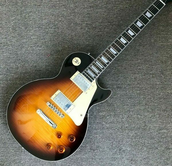 

50s tobacco burst style electric guitar