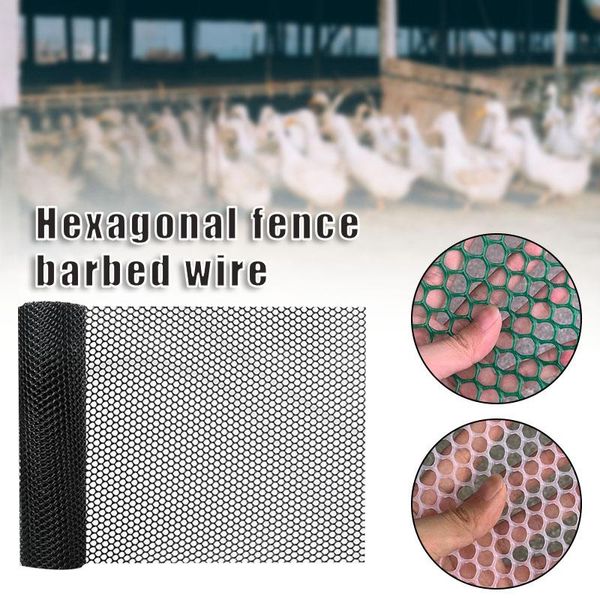 

fencing, trellis & gates reusable plastic chicken wire fence mesh lightweight durable hexagonal diy project for home garden courtyard he