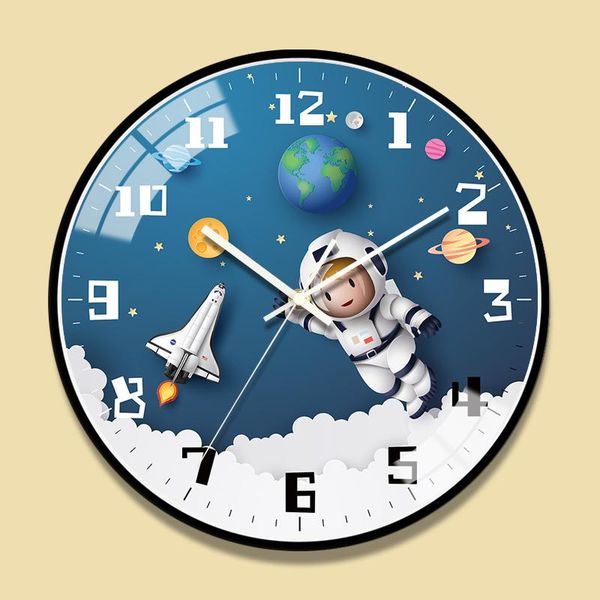 

wall clocks plastic art clock living room modern design creative digital kids silent orologio parete home decoration 22