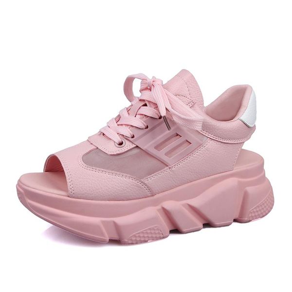 

sandals women woman platform shoes sandalias de verano para mujer summers ladies open toes lace up sandalia feminino, Black