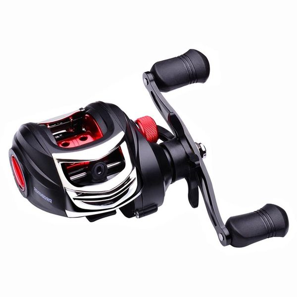 

baitcasting reels water drop wheel fishing 7.2:1 high speed ratio 17+1bb bearings max 8kg fish