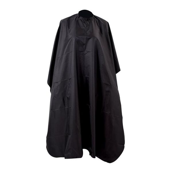 

black hairdressing cape professional hair-cut salon barber cloth wrap protect gown apron waterproof cutting hair #y1 aprons