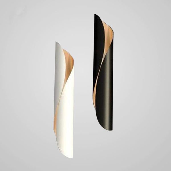 

post-modern creative wall light metal luxury led living room art bedroom study nordic designer lamps