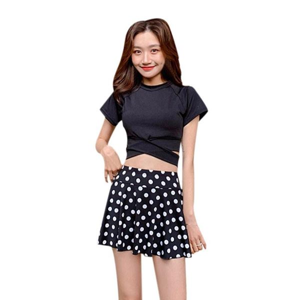 

swimsuit female korean style women's bikini 2021 set crop swimwear women swimming suit fashion one-piece suits