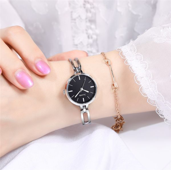 

elegant watches for ladies casual arrival creative woman students bracelet wristwatch trendy unique women student outdoor watch business wr, Slivery;brown