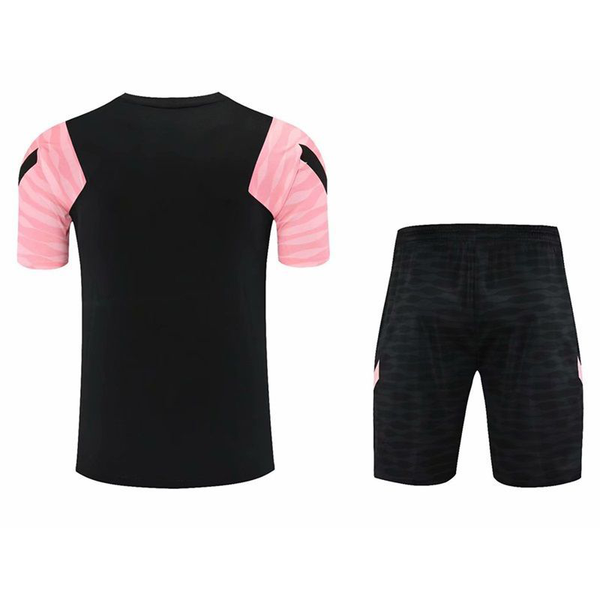 

men's tracksuits ins 2022 suits jersey blue pink stitching training 2-piece suit breathable casual bfq-a97, Gray