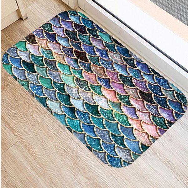 

carpets mat for kitchen bathroom floor mordern scale reusable washable rug dustproof anti-slip home carpet doormats tapis salon rugs
