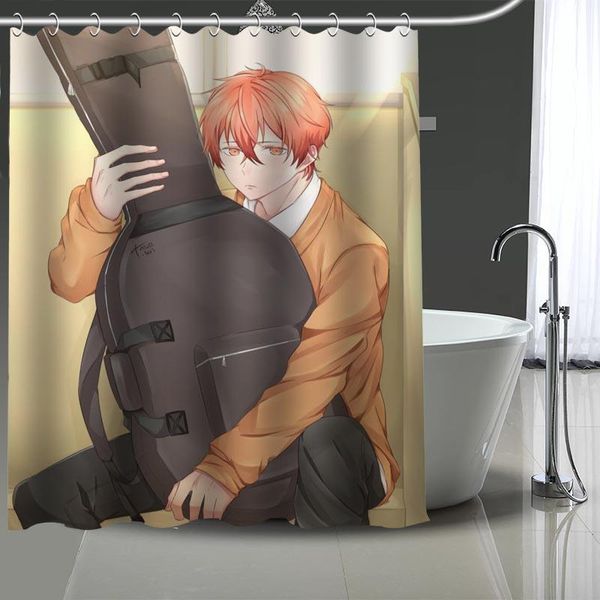 

custom given shower curtains bath products bathroom decor waterproof polyester with 12 pcs hooks