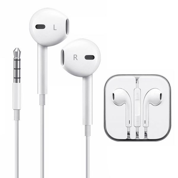 

innoliance i6 6u white wired earphones 3.5mm universal bass sound headset in-ear stereo headphones for android phone