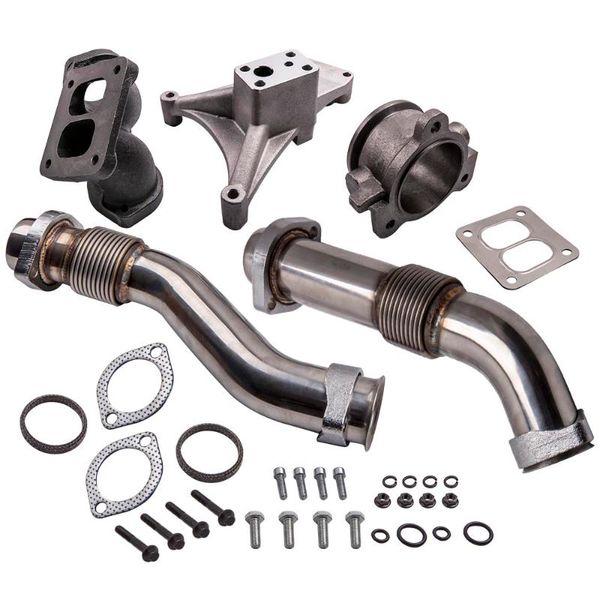 

turbo pedestal up pipes exhaust housing for 7.3 l powerstroke 1995-1997 manifold & parts