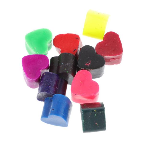 

candle holders 11pcs wax dyes for color chips diy making