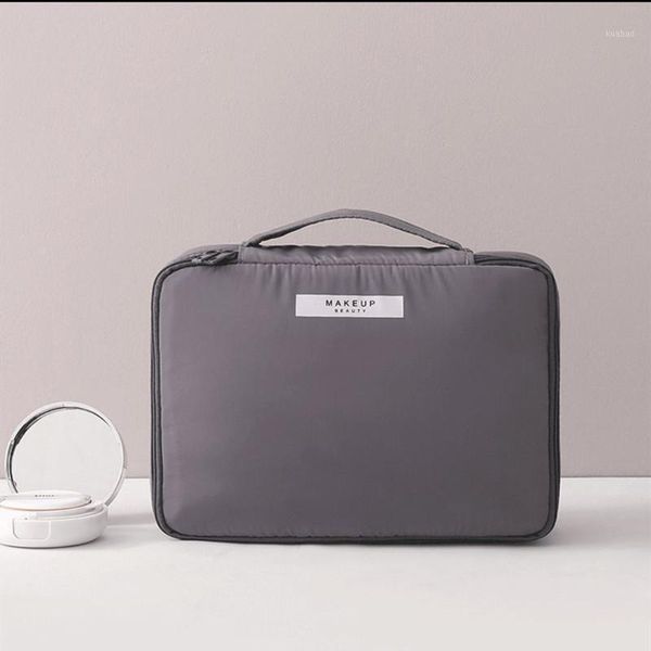 

cosmetic bags & cases 1 pcs ladies nylon zipper bag simple travel beauty case portable toiletry storage1