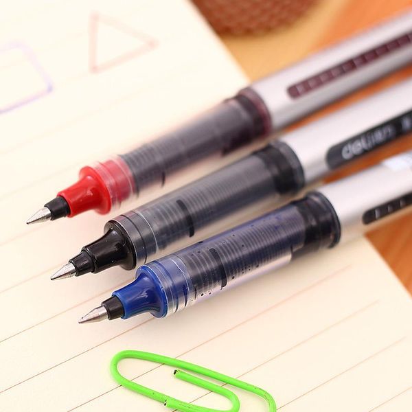 

gel pens s656 liquid ballpoint pen 0.5mm neutral signature water writing smooth office stationery student examination