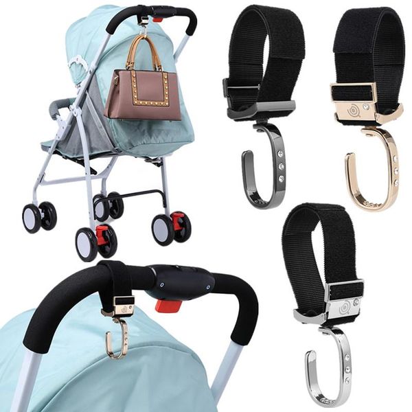 

stroller parts & accessories 1pc baby hook 360 degree rotation pushchair hanger pram cart shopping bag bicycle clip holder orga