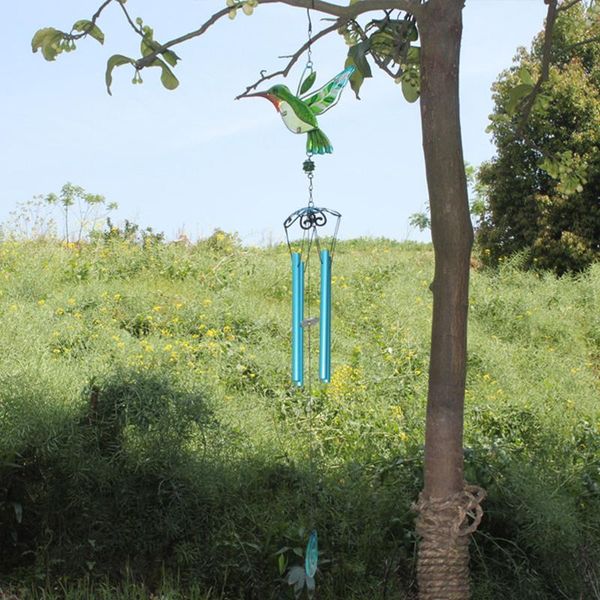 

hummingbird wind chimes bells ornaments gifts courtyard garden home decorations fou99 decorative objects & figurines