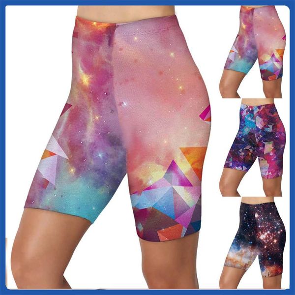 

high waist fitness shorts seamless workout women tie dye yoga short cycling scrunch butights sports gym leggings outfit