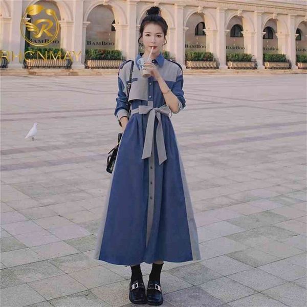 

winter velvet women dress lapel temperament slim mid-length splicing colour dresses female pencil vestidos 210520, Black;gray