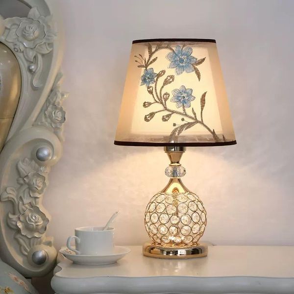 

table lamps romantic desk lamp creative bedside acrylic ring aluminium pmma led light fashion living room