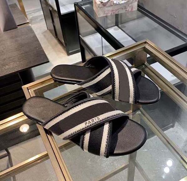 

fashion women sandals bohemian diamond slippers woman flats flip flops shoes summer beach slides sandals sh008 3-42, Black