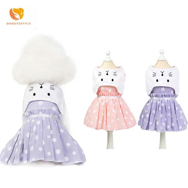 

dog apparel 2021 pet clothing cat skirt teddy dress spring and summer xs-xl